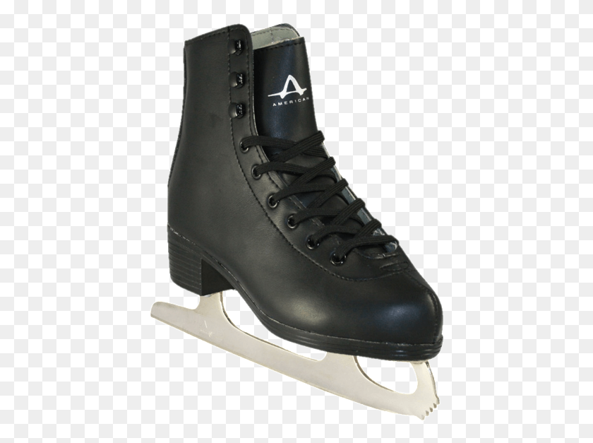 420x567 Boys Figure Skates Buy Youth Boys Adjustable Ice Skates Black Figure Skate, Shoe, Footwear, Clothing HD PNG Download