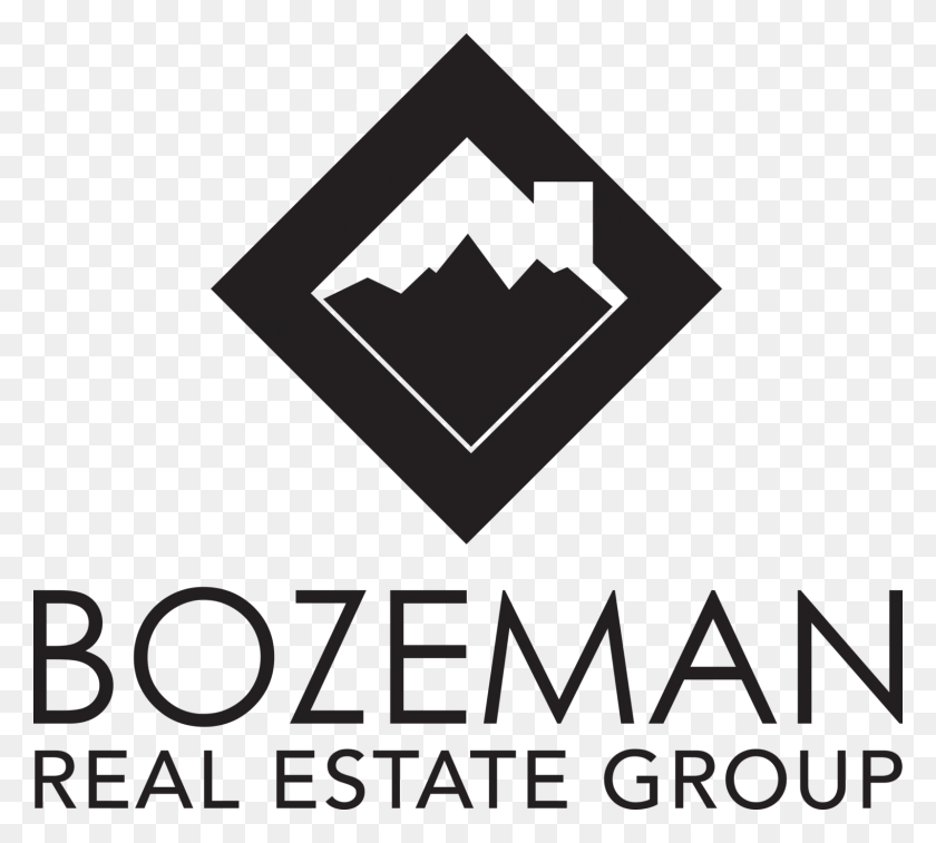 1600x1430 Bozeman Real Estate Group, Текст, Символ, Логотип Hd Png Скачать