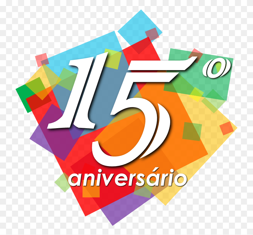 739x721 Bplus 15 Anos Graphic Design, Text, Graphics HD PNG Download