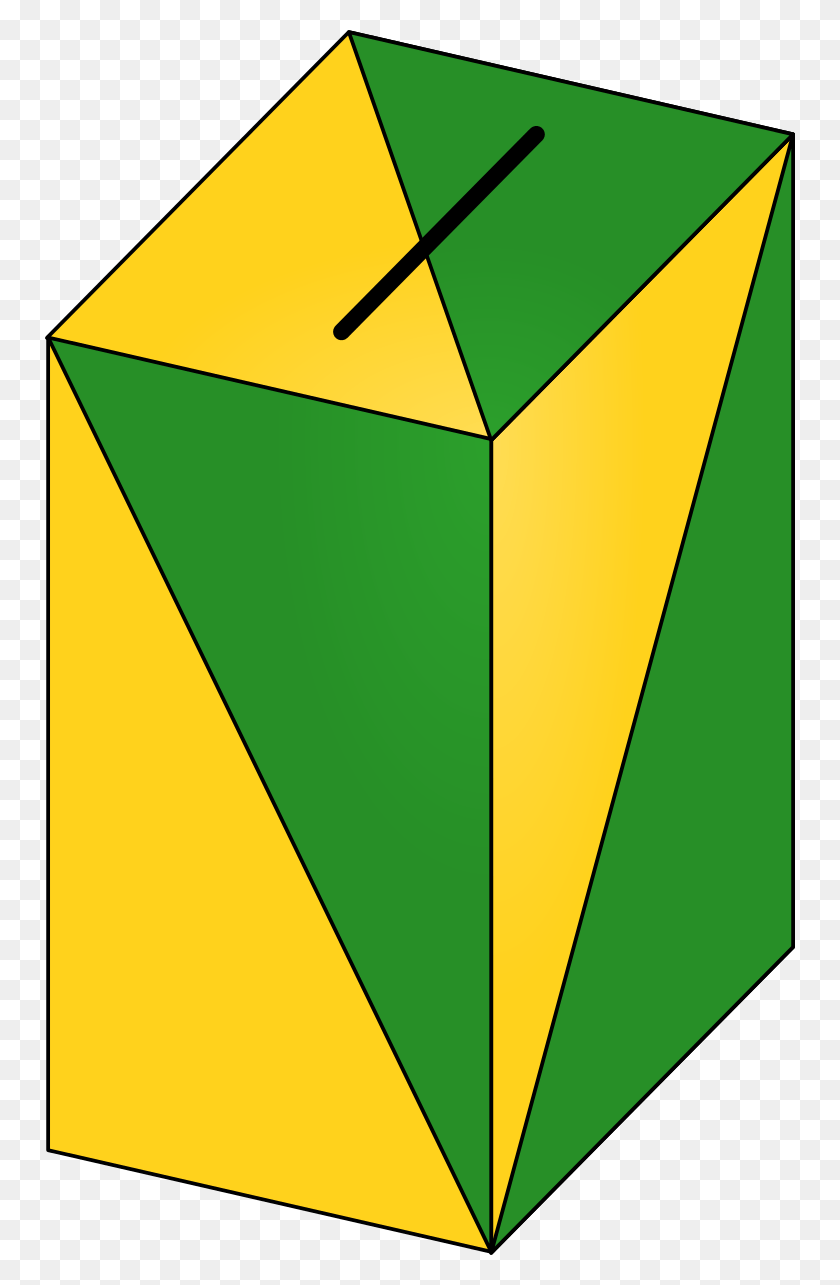 750x1225 Bra Ballot Box Triangle, Flyer, Poster, Paper HD PNG Download