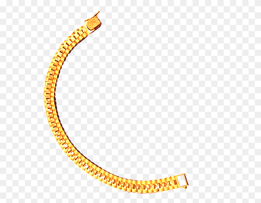 568x594 Bracelet Clip Gold Necklace, Snake, Reptile, Animal HD PNG Download