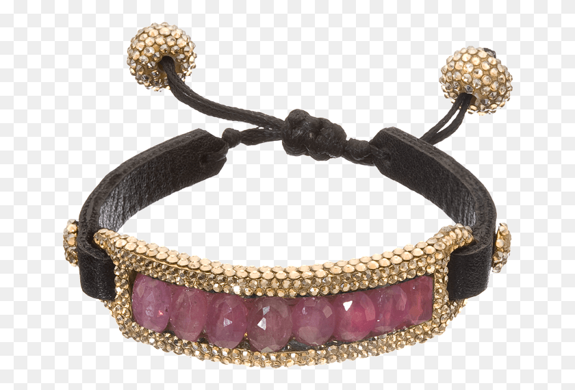 660x510 Braceletsred Oval Sapphire Stones Encased In A Swarovski Shamballa Bracelet, Accessories, Accessory, Jewelry HD PNG Download