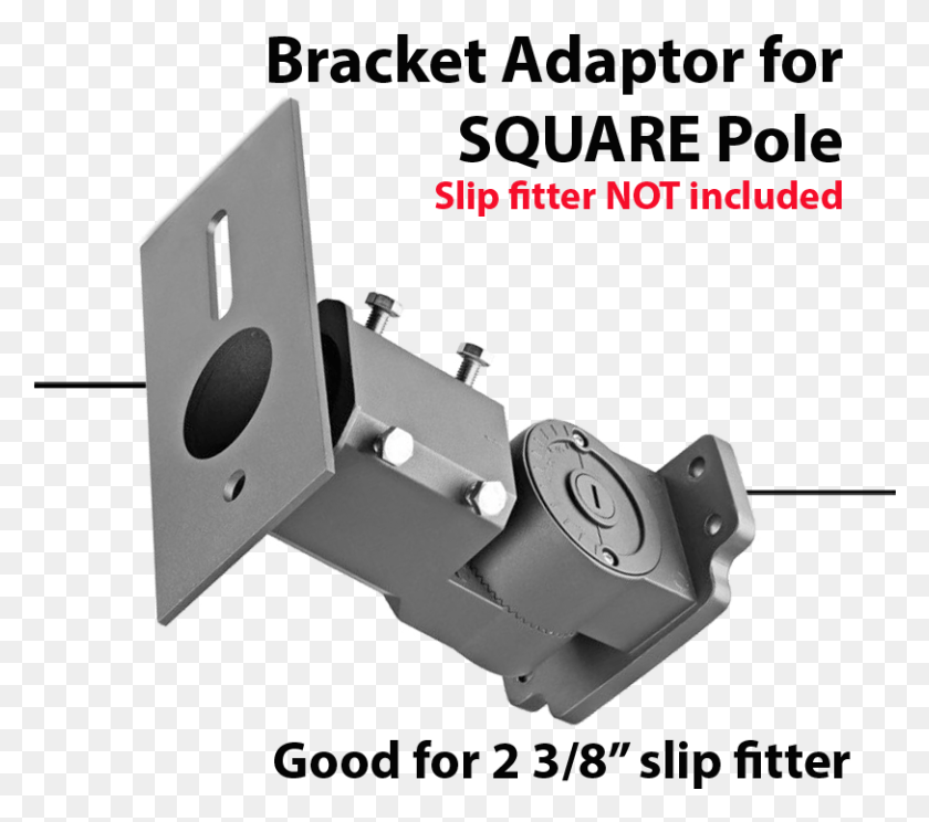 812x713 Bracket Adapter For Square Pole To Slip Fitter Machine, Tool, Wristwatch, Clamp HD PNG Download