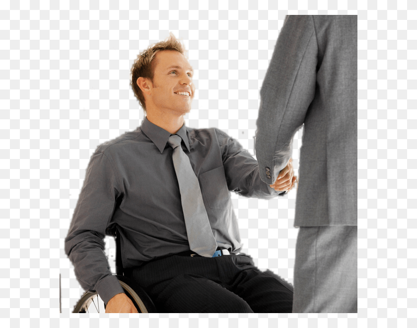 600x600 Bradford Factor Calculator And Short Term Sickness Man In Wheelchair, Chair, Furniture, Tie HD PNG Download
