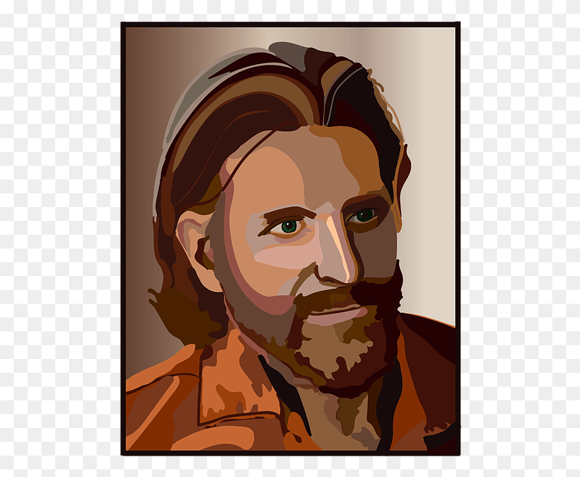 497x631 Bradley Cooper Vector Illustration, Face, Person, Human HD PNG Download