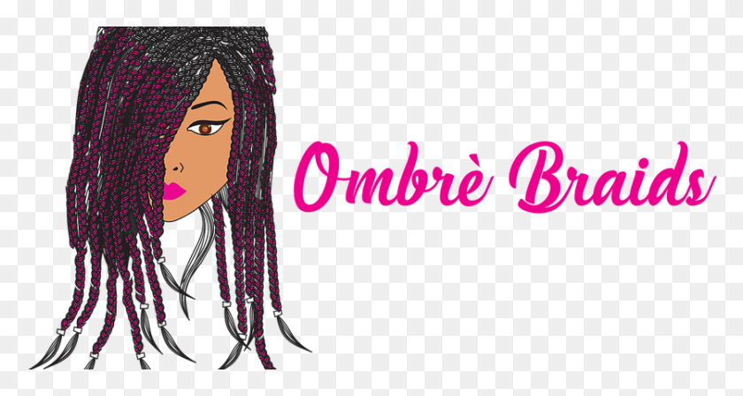 835x416 Braids Hair Cartoon, Clothing, Apparel, Face HD PNG Download