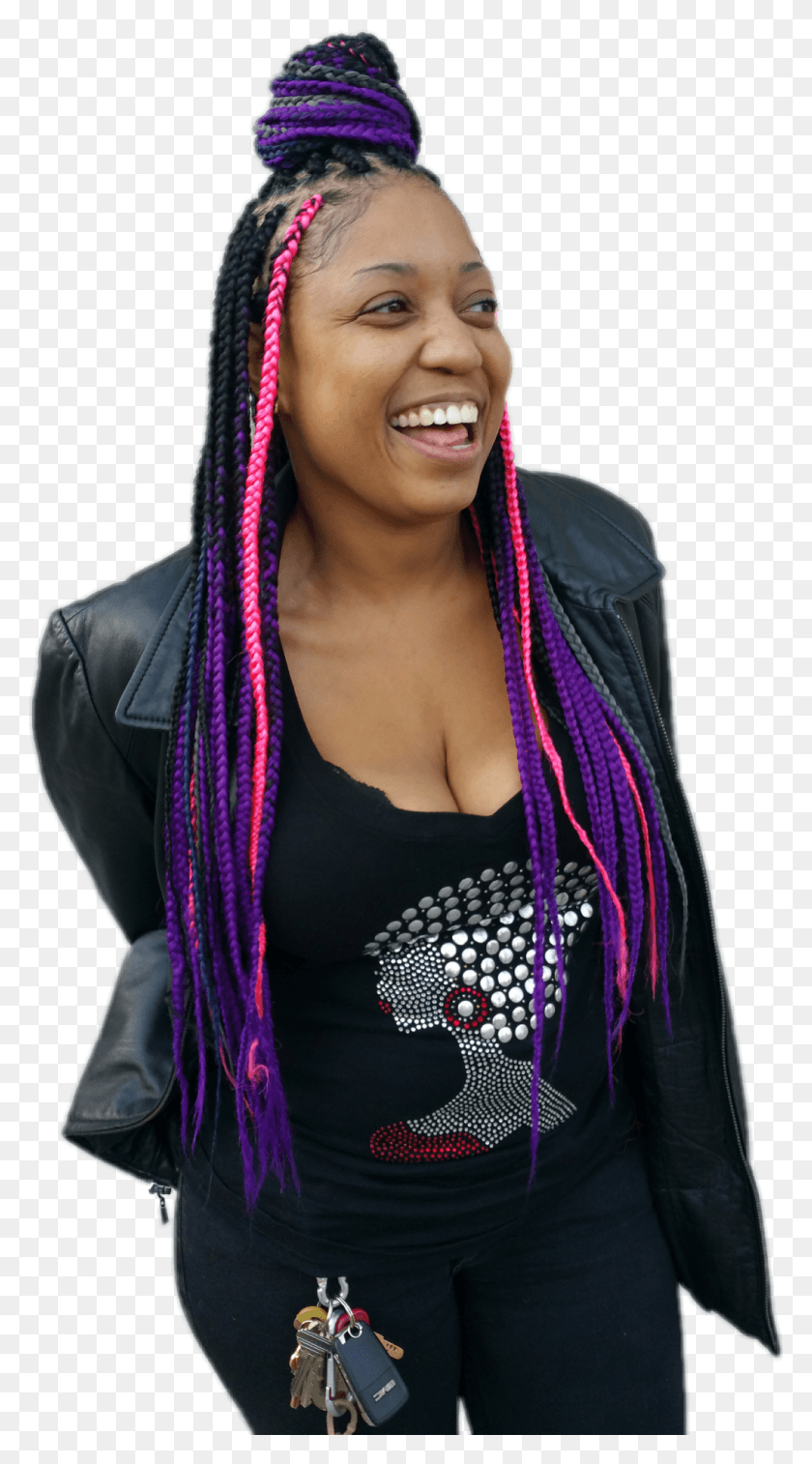 1024x1910 Braids Smile Laugh Report Abuse Girl, Face, Person, Clothing HD PNG Download