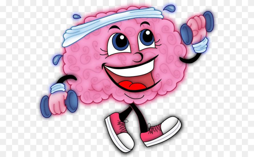 604x520 Brain Exercise Cliparts Brain Working Out Cartoon, Baby, Person, Performer, Clothing Transparent PNG