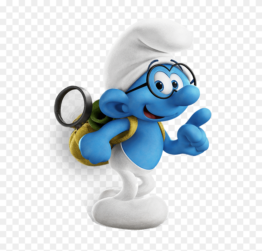 620x804 Brainy Smurf On A Hike, Toy, Cartoon PNG