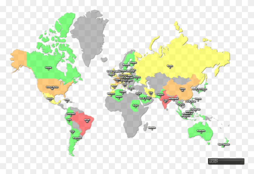 1061x702 Brampton On World Map, Map, Diagram, Plot HD PNG Download