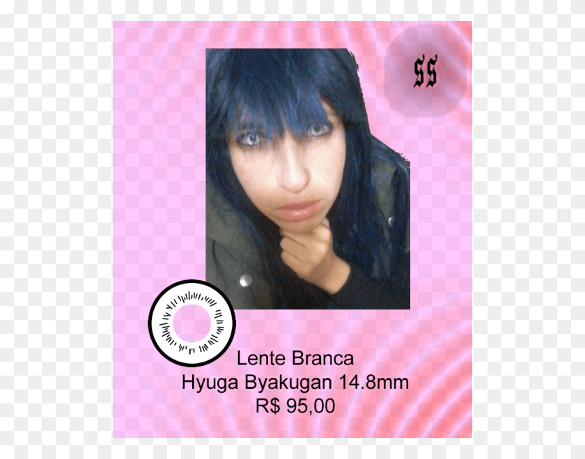516x600 Branca Hyuuga Byakugan Girl, Face, Person, Human HD PNG Download