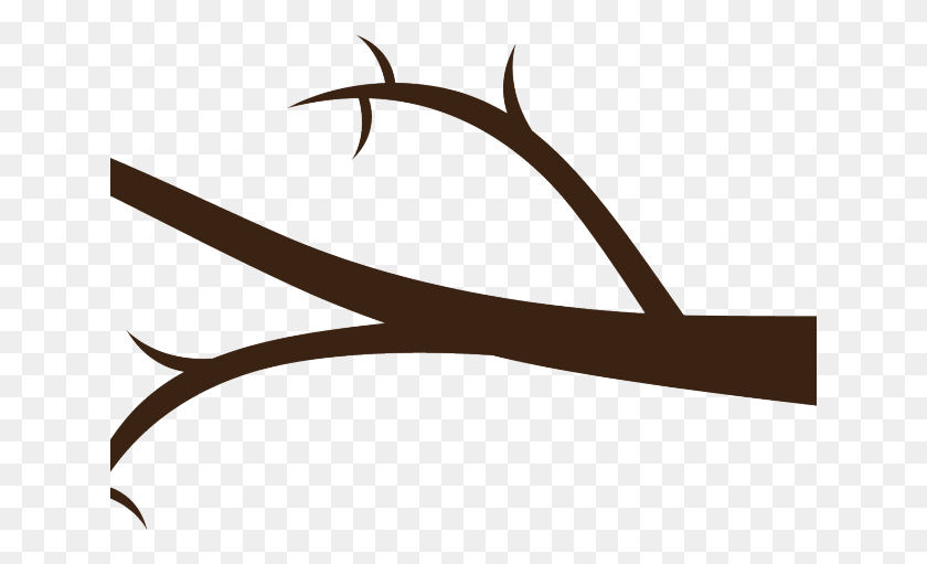 641x451 Branch Clipart One Tree Clipart Tree Branch, Antler, Bow, Pliers HD PNG Download
