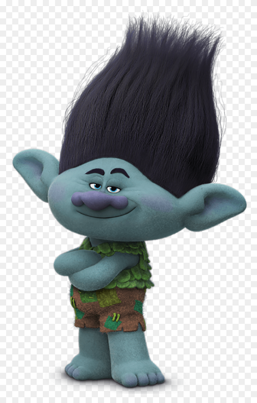 791x1277 Branch In Trolls, Toy, Plush, Figurine HD PNG Download