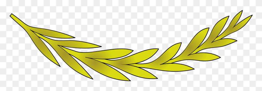 1281x383 Ветка Лист Листовые Листья Оливковое Изображение Герб Оливковая Ветвь, Растение, Графика Hd Png Скачать