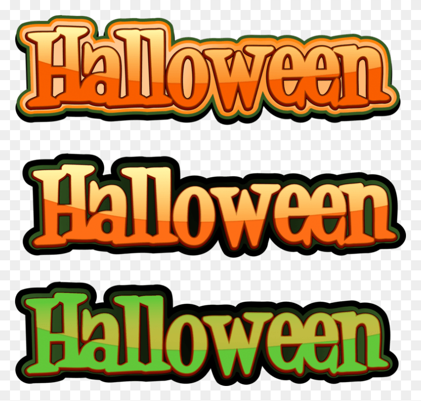 789x750 Descargar Png / Logotipo De Halloween De La Marca, Texto, Alfabeto, Word Hd Png