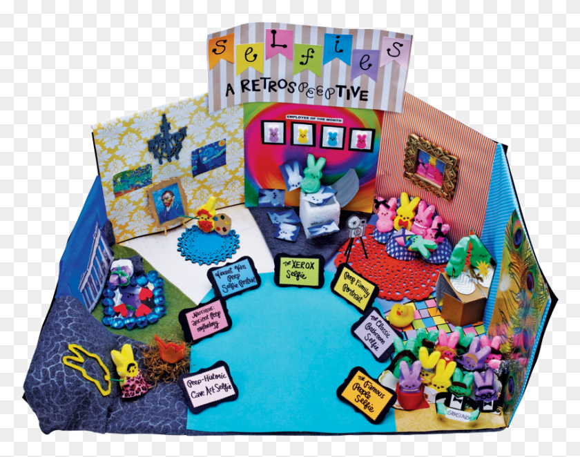 846x654 Brand Logo Peeps Diorama Contest, Food, Candy, Toy HD PNG Download