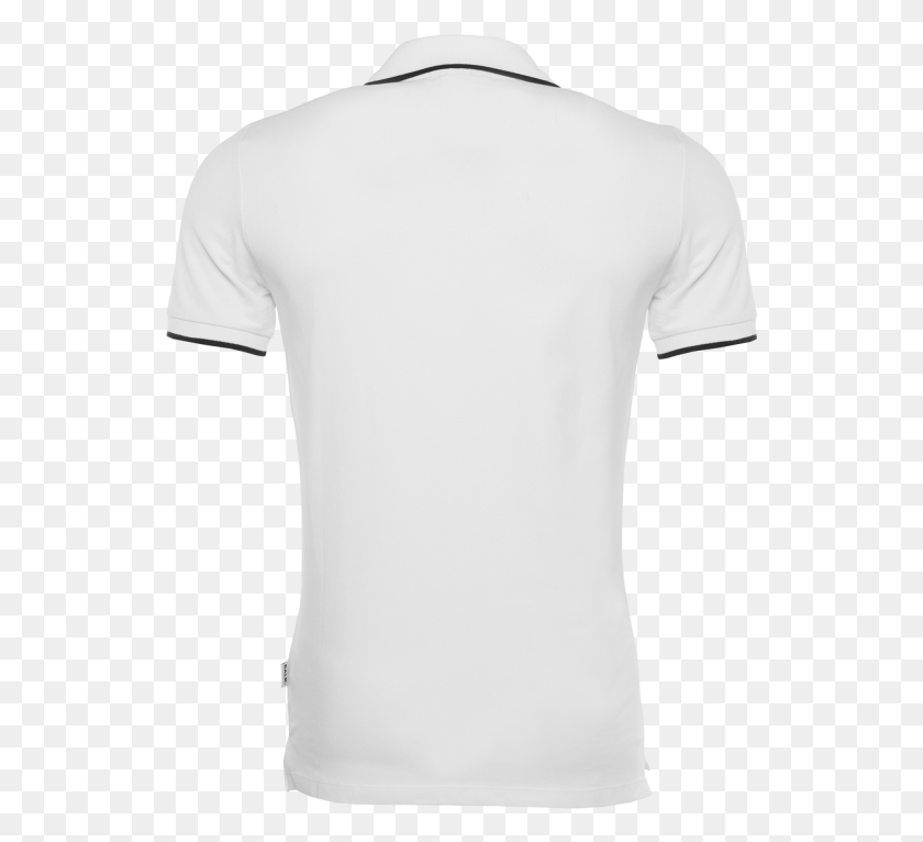 539x706 Brand Metal Logo Polo Shirt White Back Active Dry T Shirt, Clothing, Apparel, T-shirt HD PNG Download