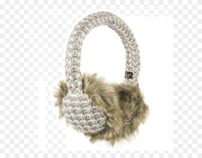 600x600 Brand New Kitsound Audio Earmuffs Multi Knit With Faux Hobo Bag, Fur, Cat, Pet HD PNG Download