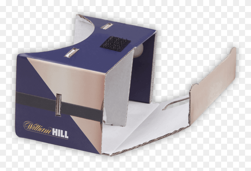 1198x785 Branded Google Cardboard Side View William Hill, Box, Carton, Machine HD PNG Download