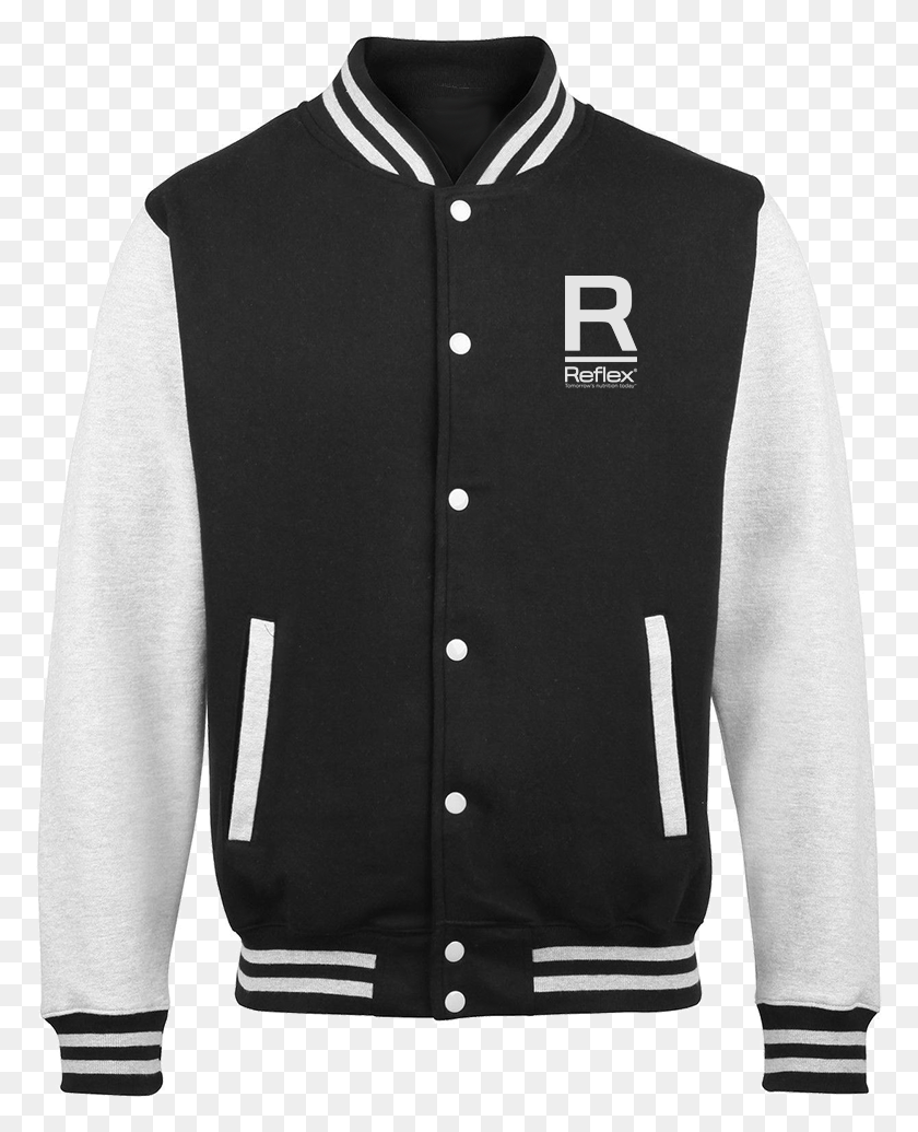 775x975 Branded With Contrast Varsity Jacket In Summer, Clothing, Apparel, Coat HD PNG Download