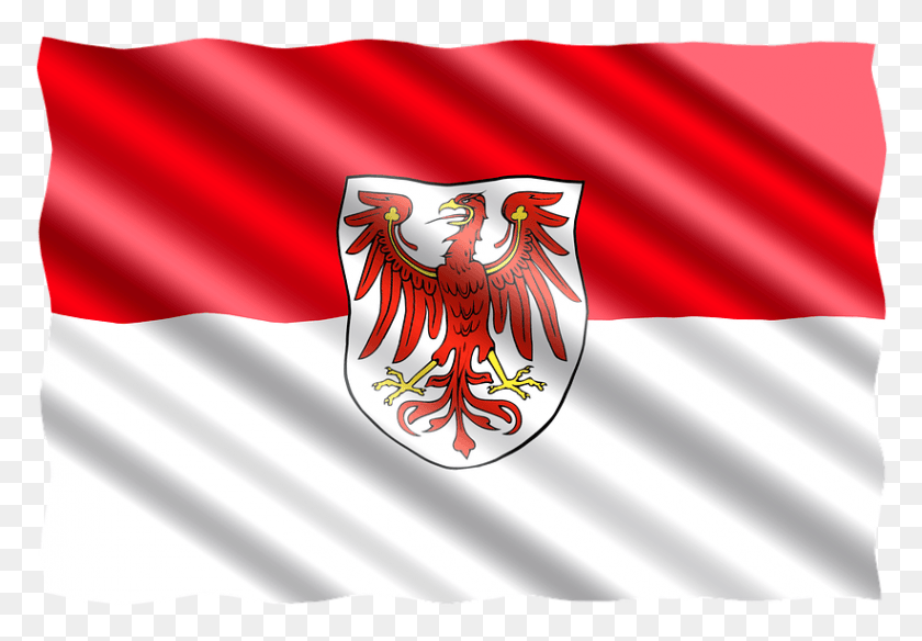 821x552 Brandenburg Fahne, Flag, Symbol, Chicken HD PNG Download