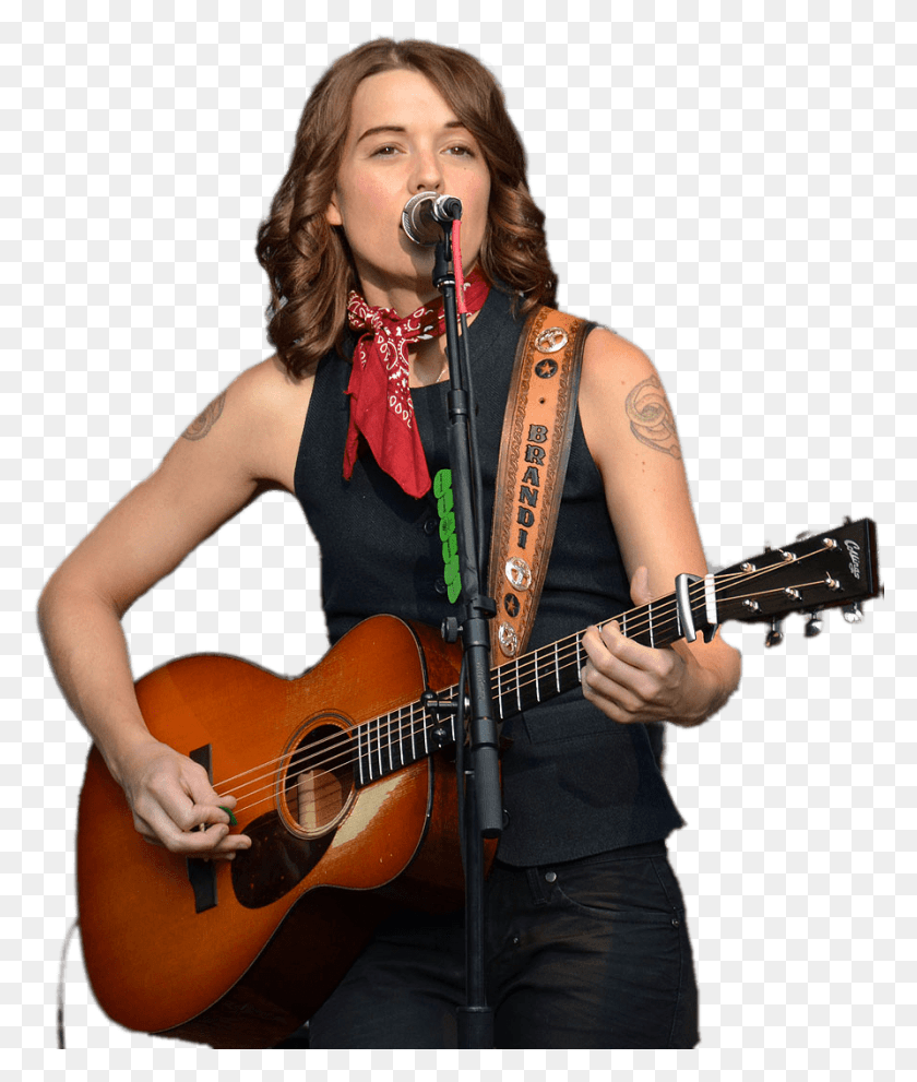893x1066 Brandi Carlile With Guitar Rock Concert, Leisure Activities, Musical Instrument, Person HD PNG Download