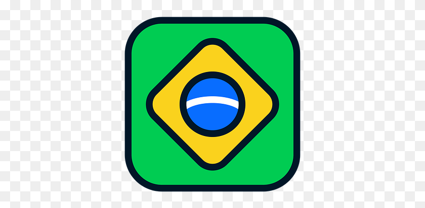 353x353 Brasil, Symbol, Light, Logo HD PNG Download