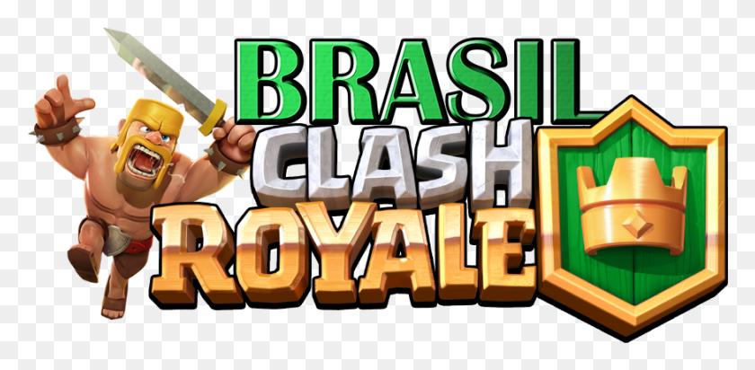 872x394 Brasil Clash Royale Clash Royale, Person, Human, Word HD PNG Download