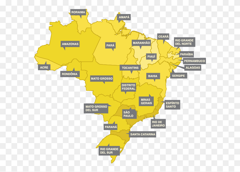 603x541 Brasilf, Map, Diagram, Atlas HD PNG Download