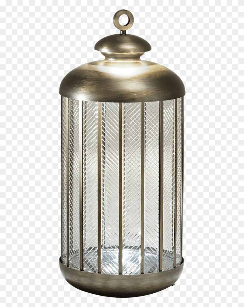 438x995 Brass, Lamp, Cylinder, Lampshade HD PNG Download