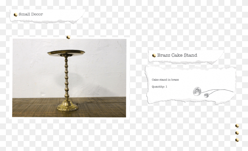 1157x674 Brass Cake Stand Lamp, Tabletop, Furniture, Bronze HD PNG Download