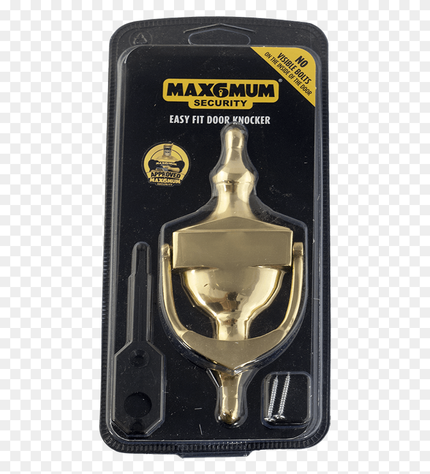 455x865 Brass Easy Fit 6 Victorian Urn Door Knocker, Symbol, Mobile Phone, Phone HD PNG Download