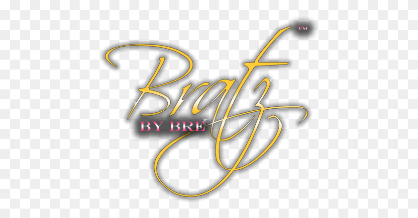 442x379 Bratz By Bre Calligraphy, Text, Handwriting, Dynamite HD PNG Download