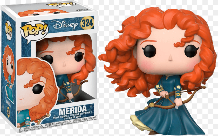 1261x789 Brave Disney Merida Pop Vinyl Figure, Baby, Person, Face, Head Transparent PNG