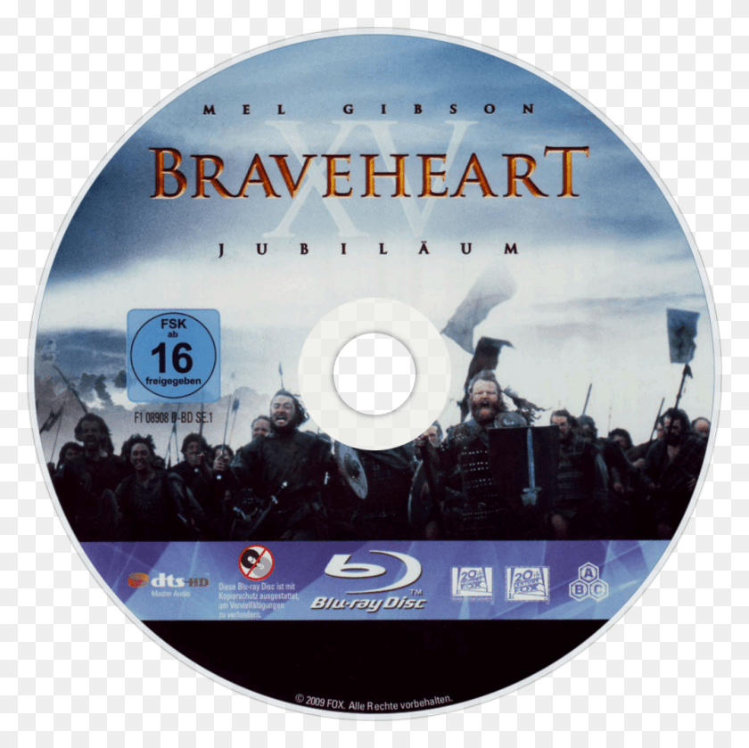 1000x1000 Descargar Png Braveheart Blu Ray, Disco, Dvd, Persona Hd Png