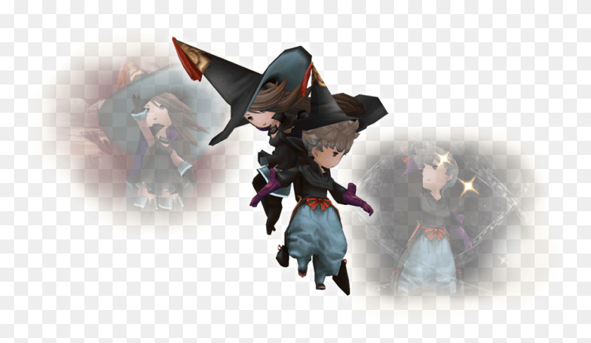 959x525 Bravely Default Mage, Person, Human, Manga HD PNG Download