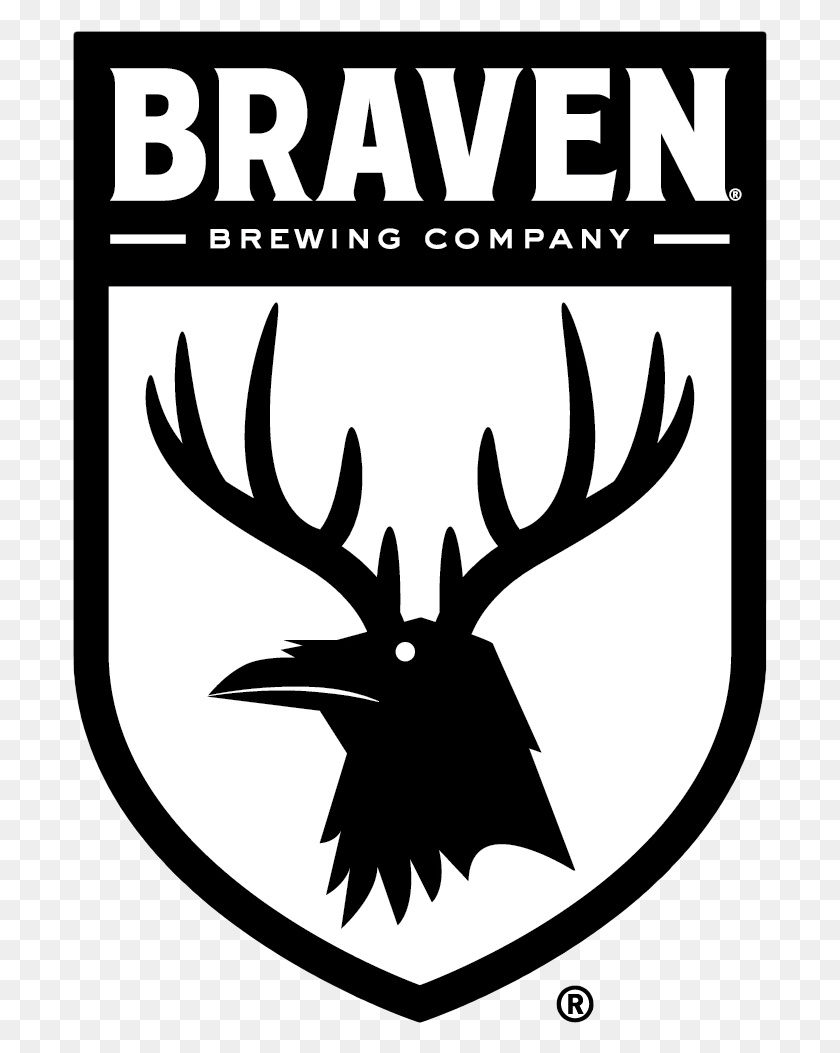 695x993 Braven Brewing Company A Craft Brewery Based In Brooklyn Braven Brewing, Poster, Advertisement, Stencil HD PNG Download
