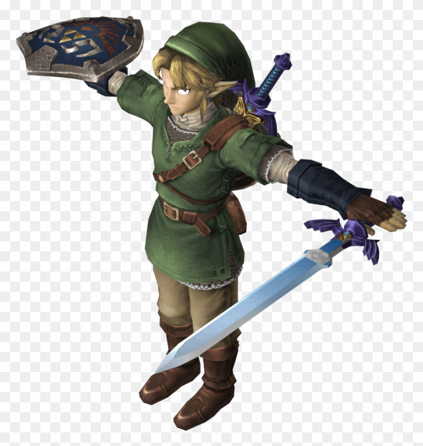 792x840 Brawl Link With A Lot Of Oot Inspired Changes Cartoon, Person, Human, Legend Of Zelda HD PNG Download