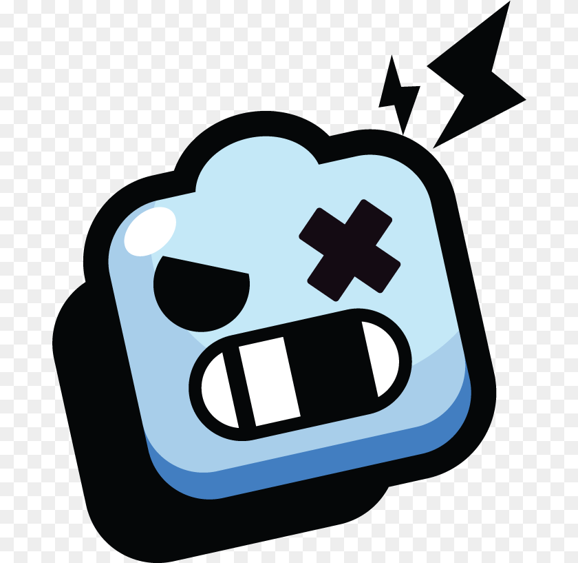 690x817 Brawl Stars Brawl Stars Robo Rumble Logo PNG