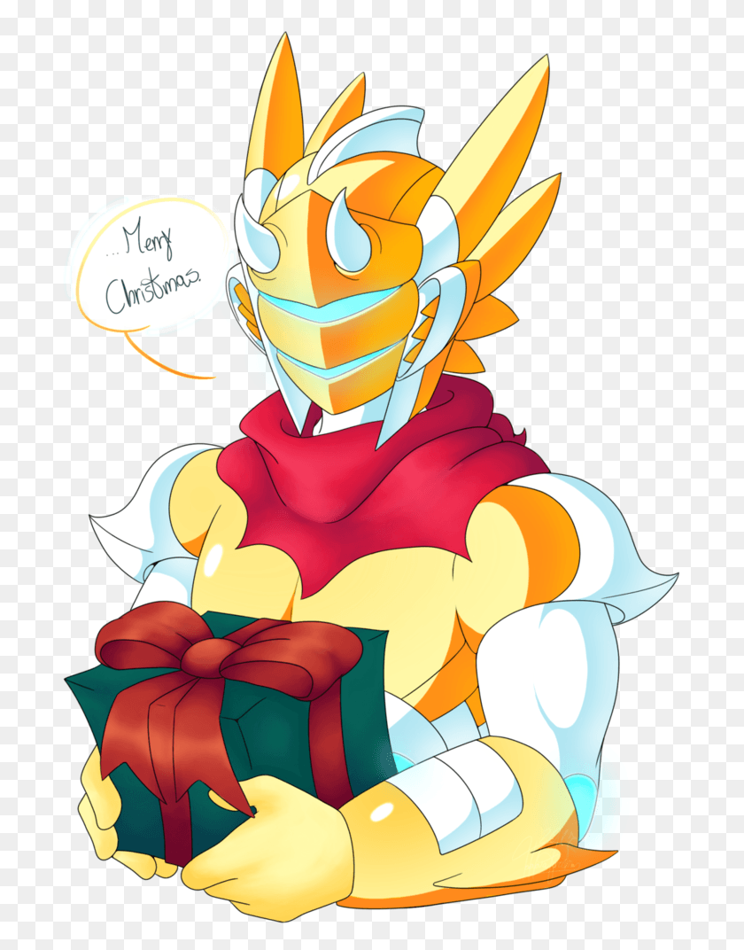 702x1012 Brawlhalla Merry Christmas From Orion By Tatataiafurcchim Brawlhalla Artemis And Orion, Graphics, Comics HD PNG Download