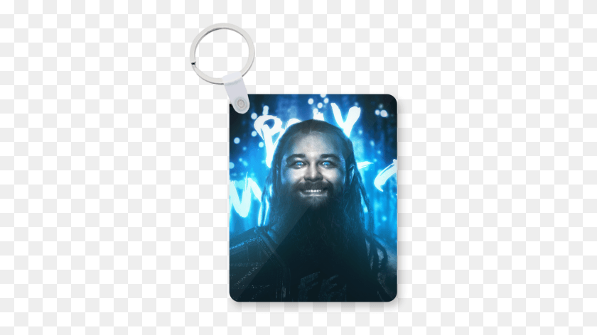 309x412 Bray Wyatt Printed Keychain Keychain, Person, Human, Face HD PNG Download