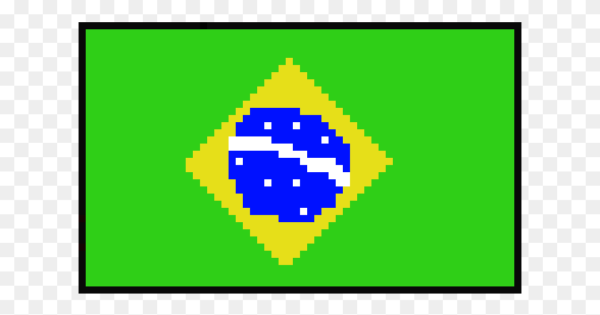 621x381 Brazil Flag Flag, Pac Man, First Aid HD PNG Download