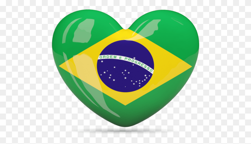 496x422 Флаг Бразилии Флаг Значок Формат Принятие Этикета Флаг Бразилии Сердце, Мяч, Воздушный Шар, Мяч Для Регби Hd Png Скачать