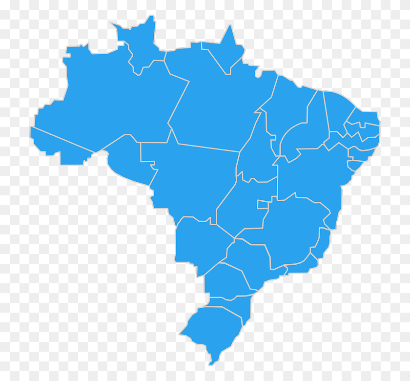720x720 Brazil Map Geography Brazilian Cartography States Brazil Map, Plot, Diagram, Atlas HD PNG Download