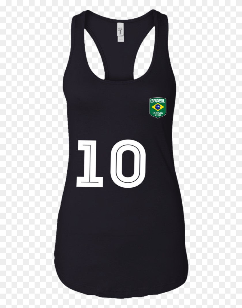 471x1010 Brazil Soccer Racerback Tank T Shirts Golds Gym T Shirt, Clothing, Apparel, Shirt HD PNG Download