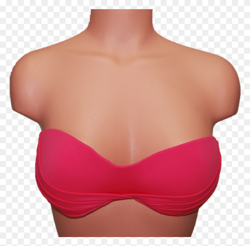 992x974 Brazilian Style Coral Bikini Top Brassiere, Clothing, Apparel, Lingerie HD PNG Download