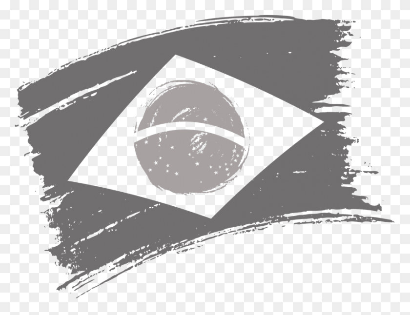 856x644 Brazillian Flag Illustration, Symbol, Triangle, Text HD PNG Download