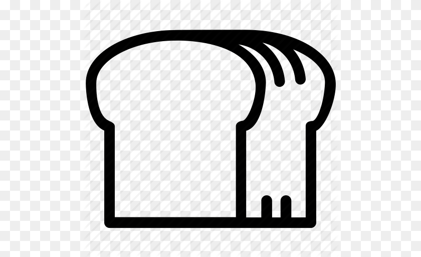 Bread Bread Loaf Breakfast Carb Wheat Bread Icon, Accessories, Arch, Architecture, Bag Sticker PNG