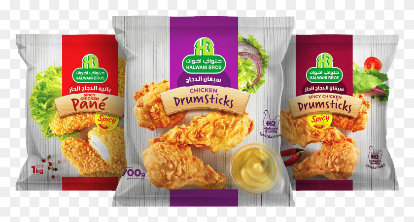 3065x1539 Breaded Chicken Bags Snack HD PNG Download