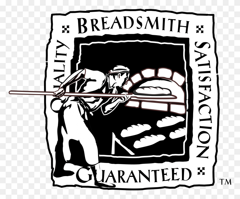 2195x1787 Breadsmith Guaranteed Logo Transparent Breadsmith, Label, Text, Stencil HD PNG Download